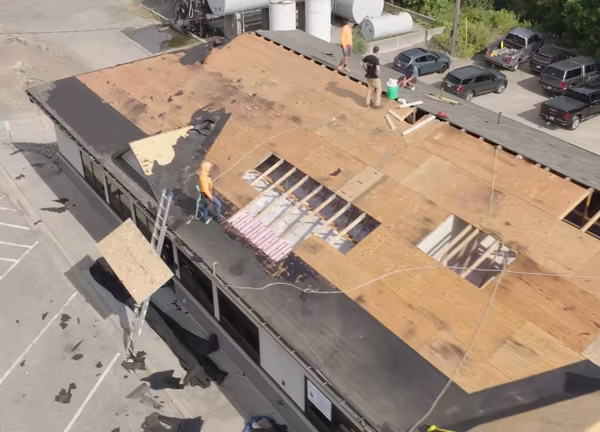 Fast Commercial Roof Replacement in Buda, TX